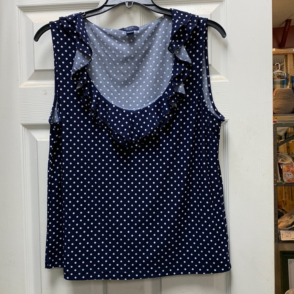Chaps blue xl shirt